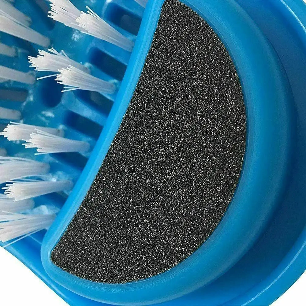 New Shower Foot Scrubber Massager Cleaner Spa Exfoliating Washer Wash Foot Repair Slippers Bathroom Brushes Remove Dead Skin