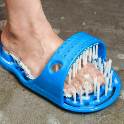 New Shower Foot Scrubber Massager Cleaner Spa Exfoliating Washer Wash Foot Repair Slippers Bathroom Brushes Remove Dead Skin