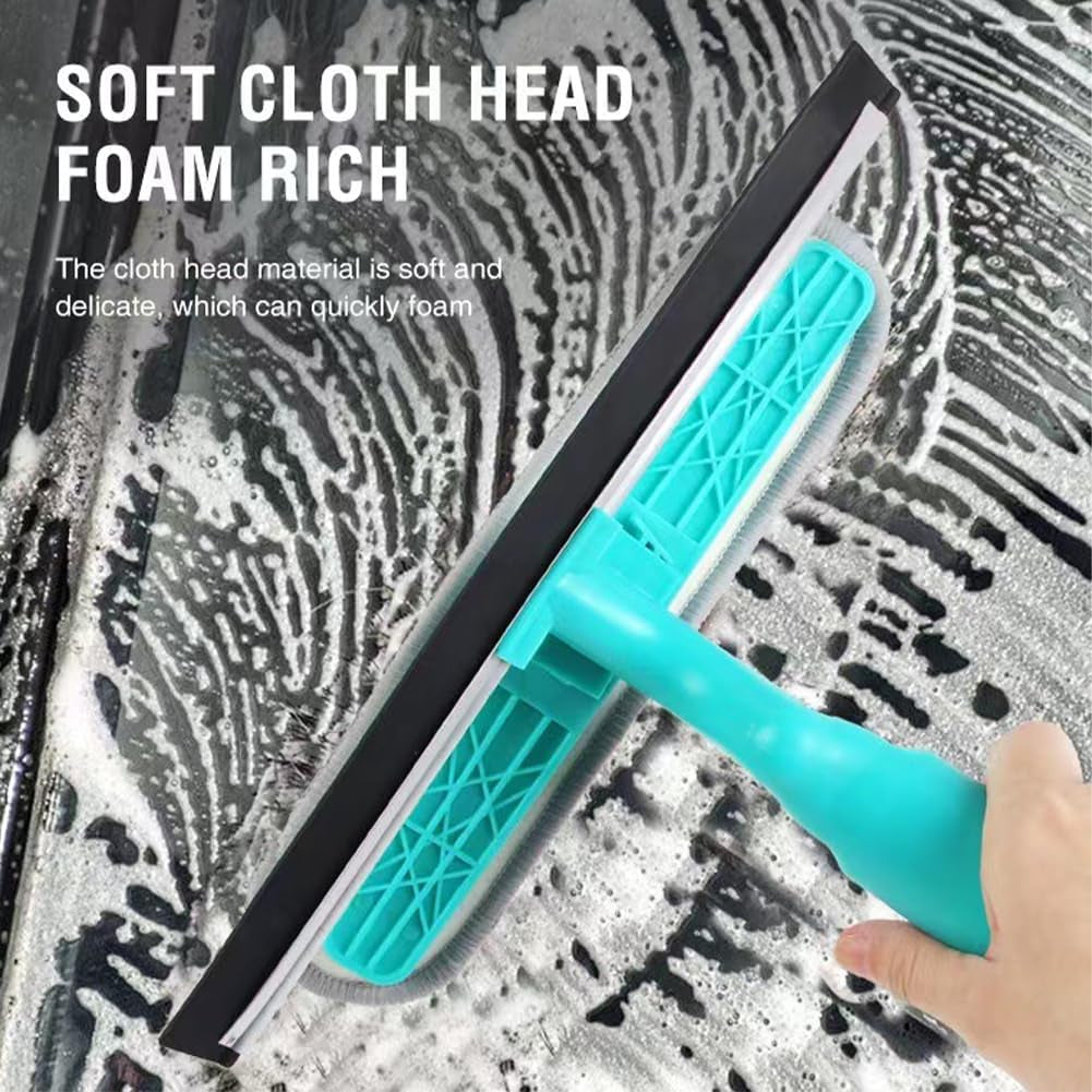 4 in 1 Window Cleaning Kit Professional Squeegee with Spray Bottle for Shower Mirror Glass Car Windshield Countertop Easy Gadget Cleaner Tool