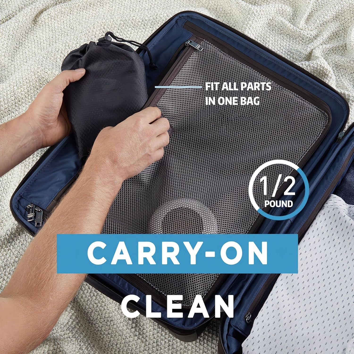 Multi-Function Cleaner Upgraded Cleaning Kit for Virtuclean Machine | 100% Waterless | One-Step Sleep Equipment Maintenance | Easy, Efficient, and Time-Saving Operation