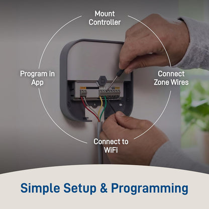 57925 B-Hyve 8-Zone Smart Indoor Sprinkler Controller