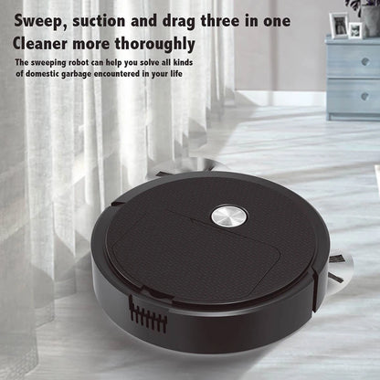 3-In-1 Wireless Smart Robot Vacuum Cleaner 1200Mah Rechargeable Sweeping Robot Automatic Sweeping Machine Low Noise Labor Saving
