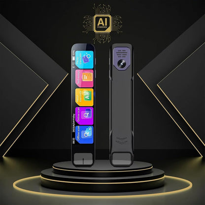 2026 Scansense AI Smart Pen - Instant Answers & Offline Translation (150+ Languages) - Voice Recording & Scanning Pen for Students & Professionals (1PC)