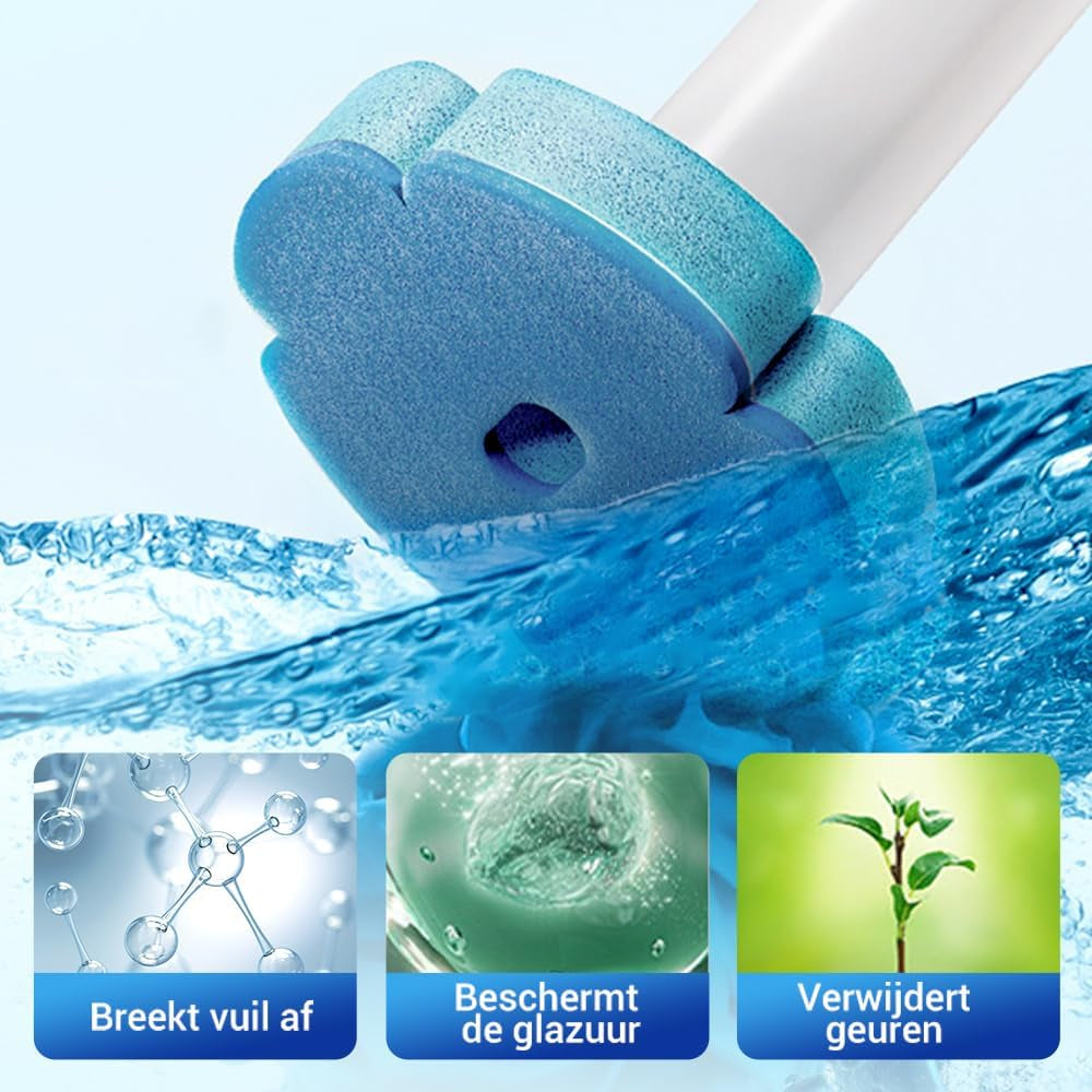 Disposable Toilet Brush, 2026 New Toilet Brush Holder, Compact Wall Mounted Toilet Brush for Modern Bathrooms, Hygienic Toilet Cleaner for Families (Gray+18Pcs Brush Heads)